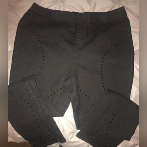 Beaded Denim Jeggings